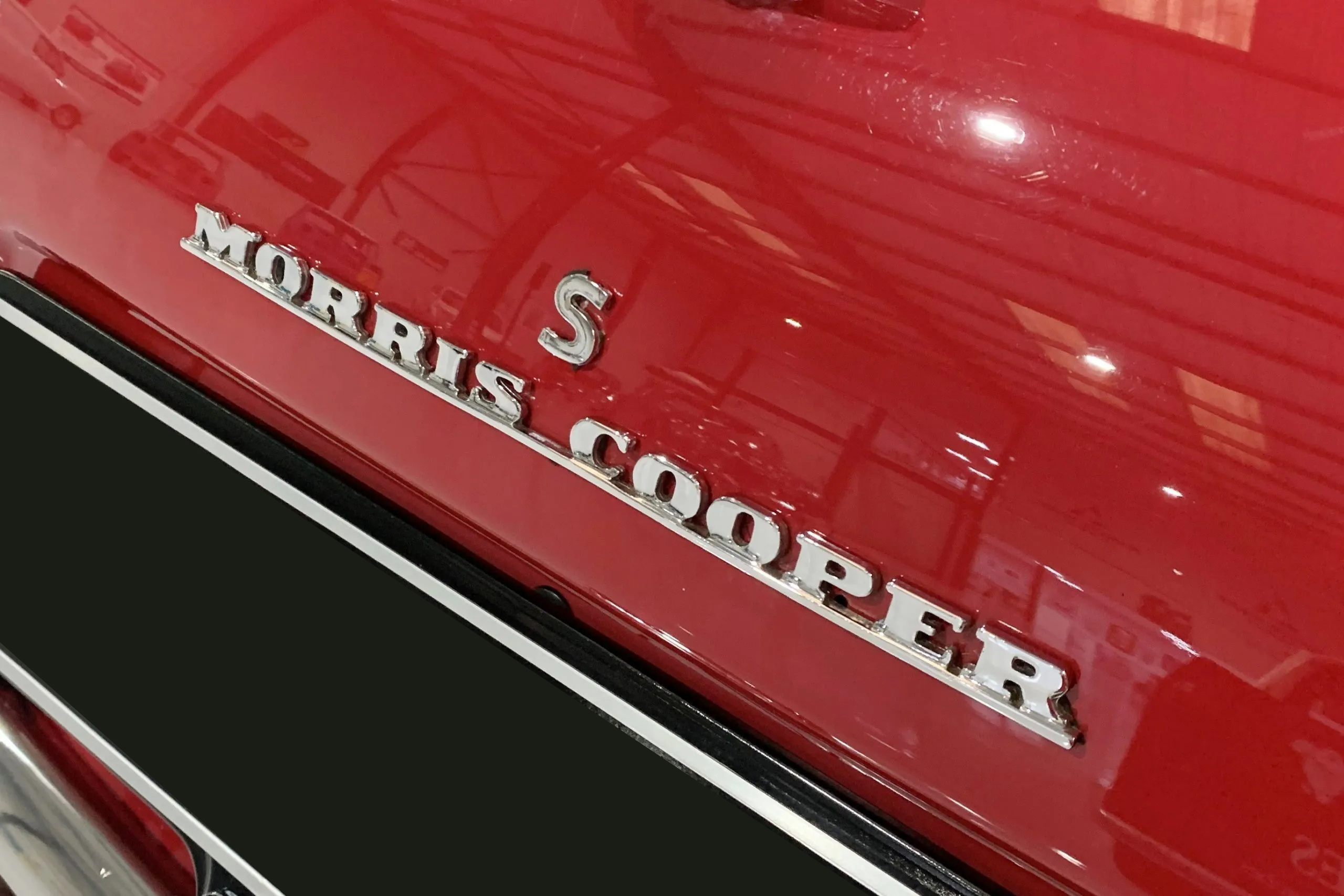 Morris Mini Cooper S badge scaled new